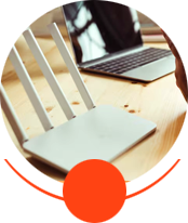 Installation of cable 
infrastructure for home 
or office network